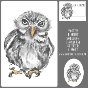 Die kleine gibt es nun auch bei Redbubble zu kaufen. Von Mira Alexander.